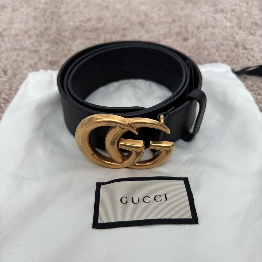 100% Authentic Men’s Gucci Belt - Perfect Condition - Comes With Dust Bag
